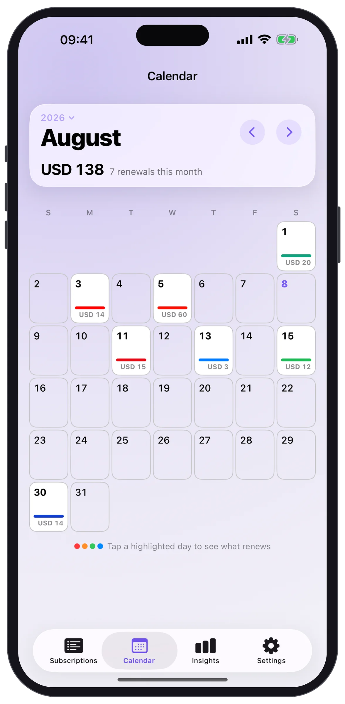Calendar